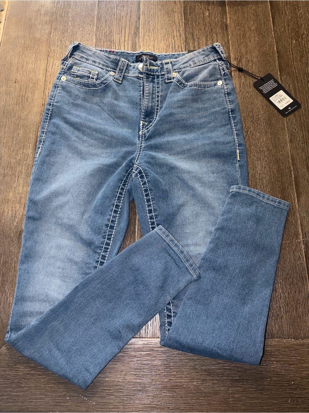 Women's True Religion High Waist Super Skinny Jeans NWT sz28